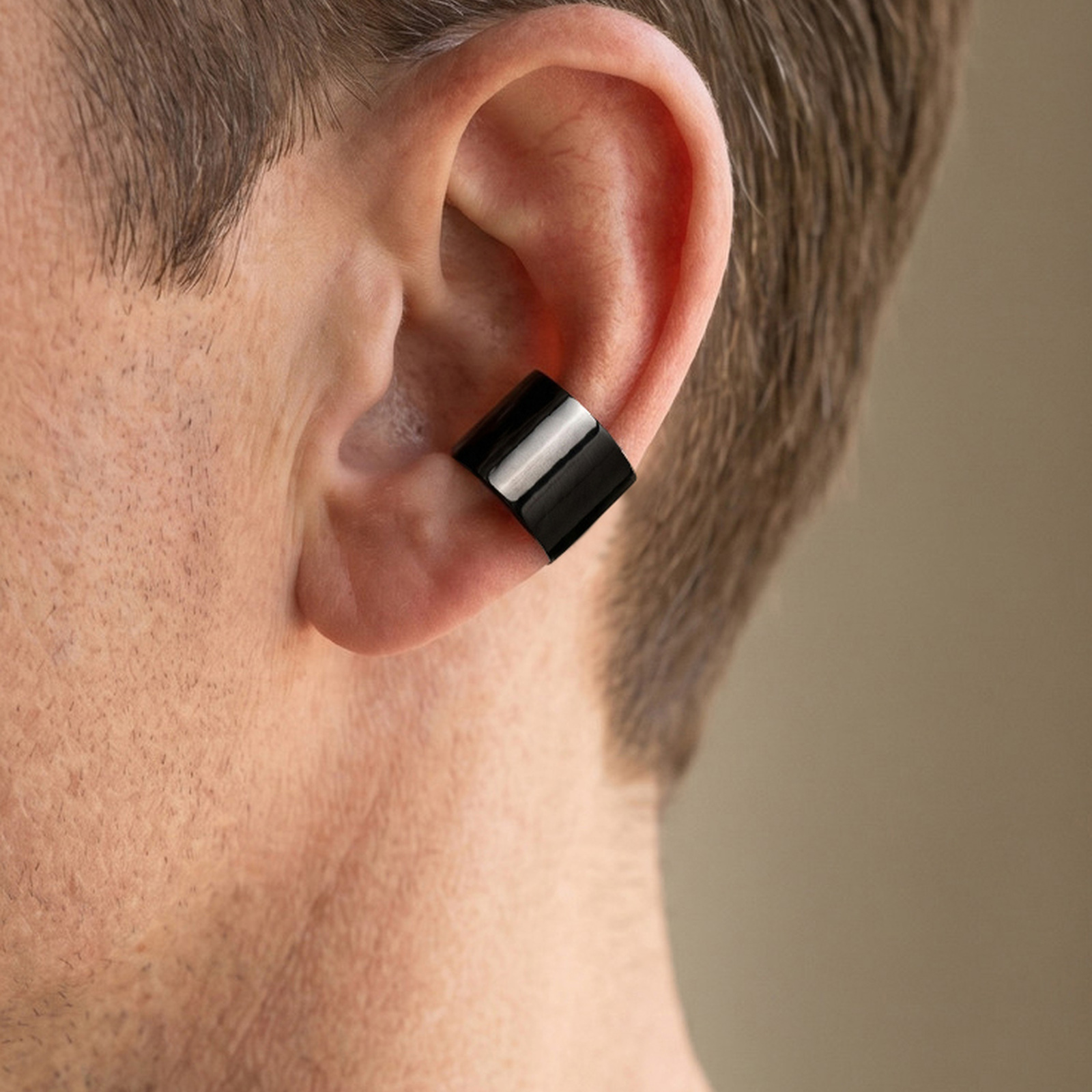 Vnox 6/12mm Width Polished Sta - Ear Cuff No Piercing review and price