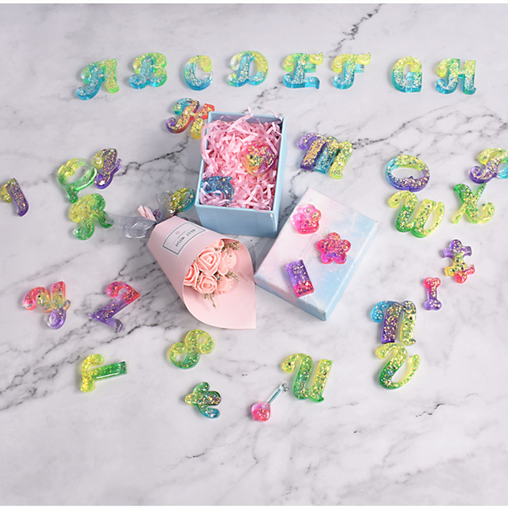 Alphabet Epoxy Resin Silicone  - Jewelry Quotes review and price