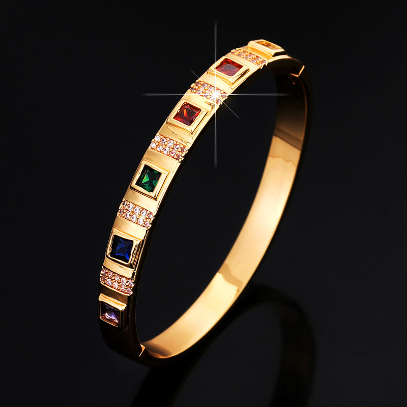 B&C Mens Gold Plated Bangle Wi - Cuff Bangle Bracelet review and price