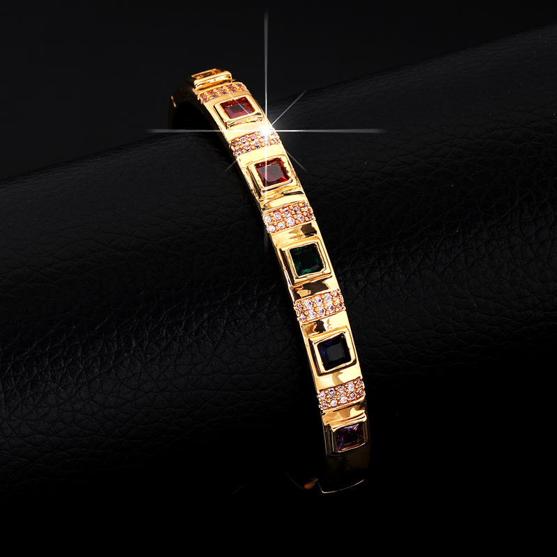 B&C Mens Gold Plated Bangle Wi - Cuff Bangle Bracelet review and price