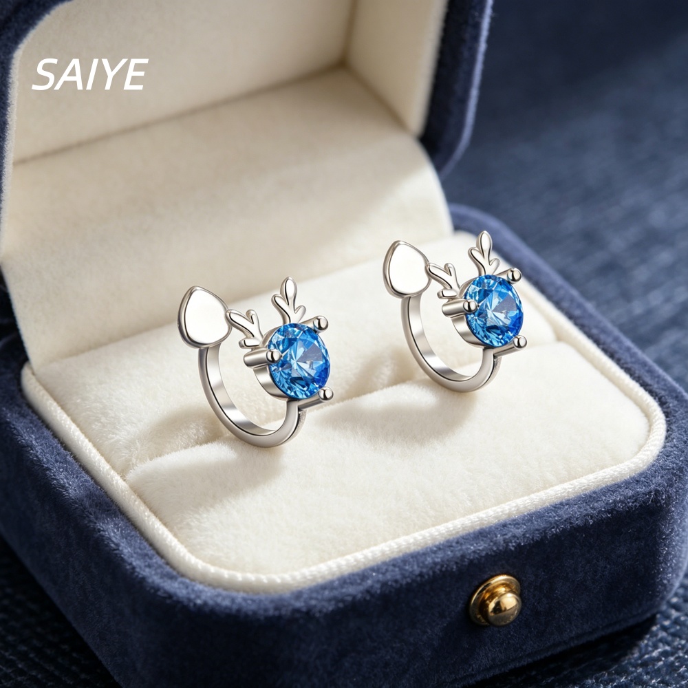 925 Sterling Silver Elk Ear Cl - Ear Cuff No Piercing review and price