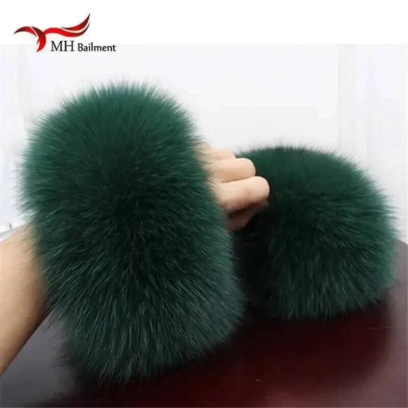 High Quality Fox Fur Cuffs Hot - Cuff Bangle Bracelet review and price