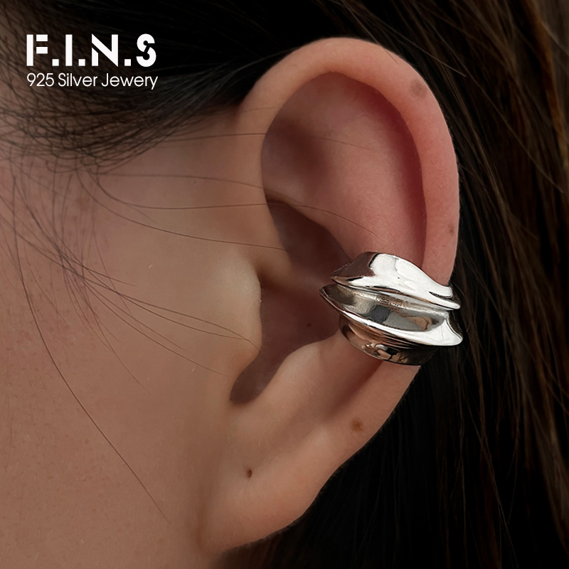 F.I.N.S 1PC Exaggerated Wide S - Ear Cuff No Piercing review and price