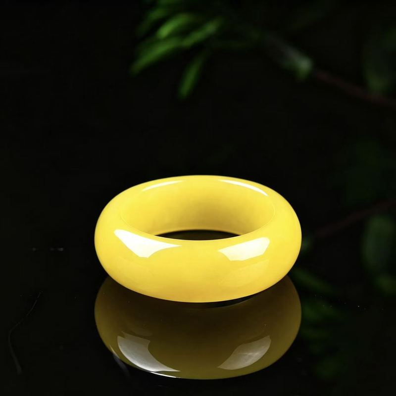 Genuine A-grade jadeite ring w - Jewelry & Watches Spółka Z Ograniczoną Odpowiedzialnością review and price
