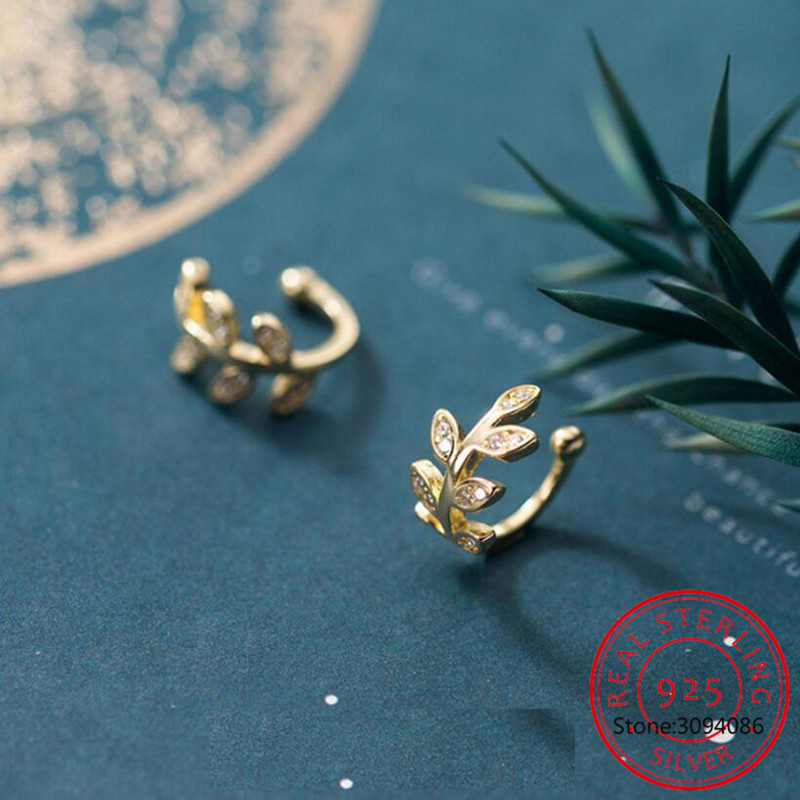 925 Sterling Silver Ear Cuff F - Ear Cuff No Piercing review and price
