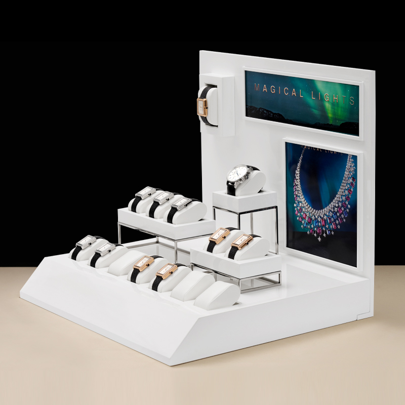 Oirlv White Leather Watch Disp - Jewelry And Watches Store review and price