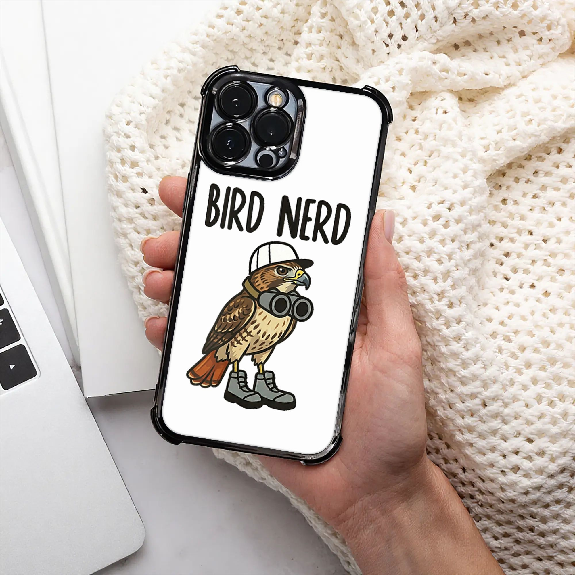 Funny Bird Nerd Watching Red T - Watches & Jewelry Tsukiu review and price