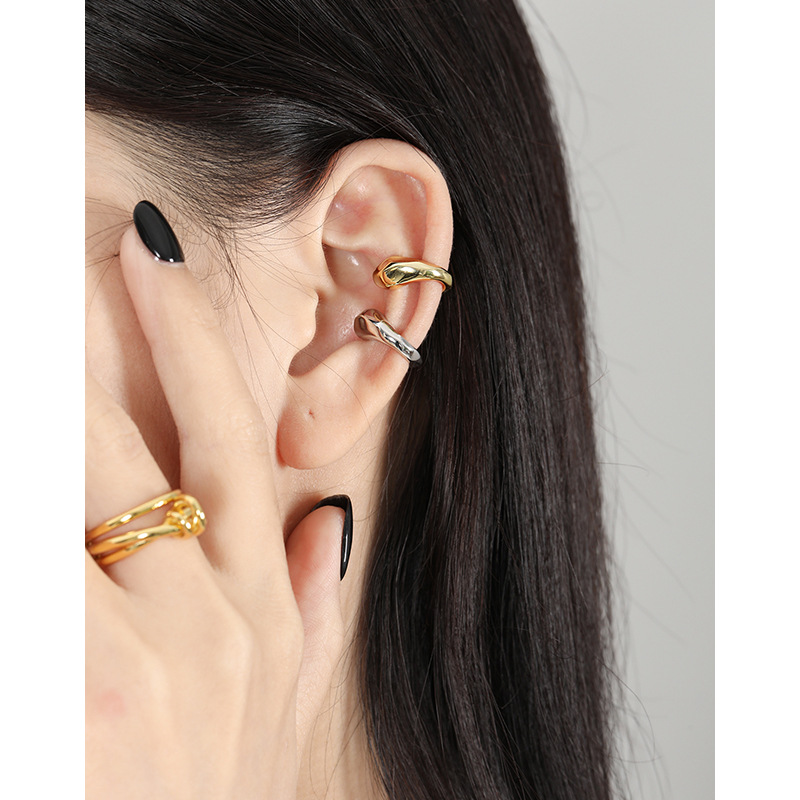 F.I.N.S 1PC Minimalism Irregul - Ear Cuff No Piercing review and price