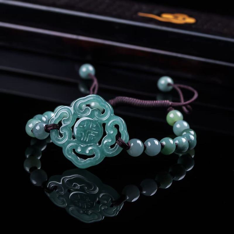 Natural Jadeite A-grade Bracel - Jewelry & Watches Spółka Z Ograniczoną Odpowiedzialnością review and price
