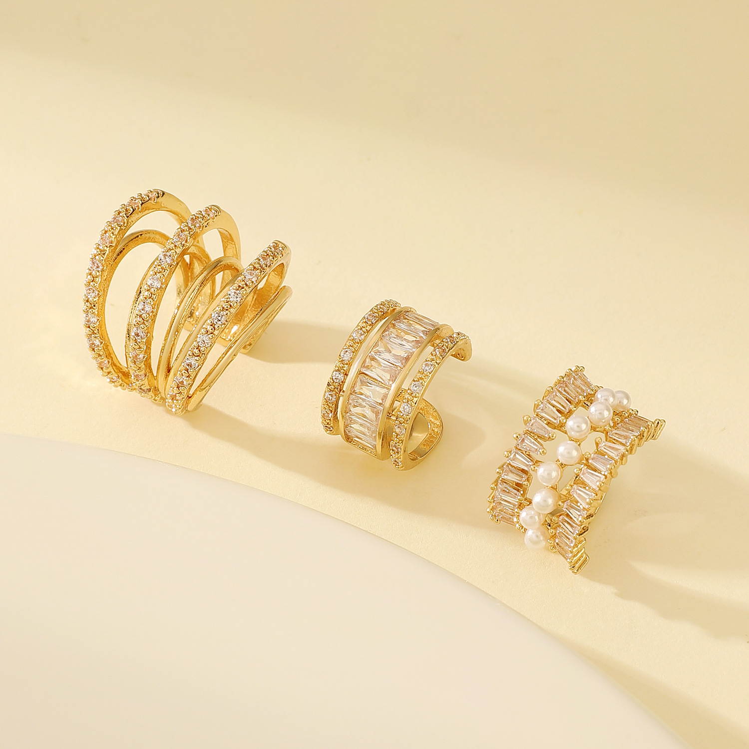 Korean Fashion Zircon Ear Clip - Ear Cuff No Piercing review and price