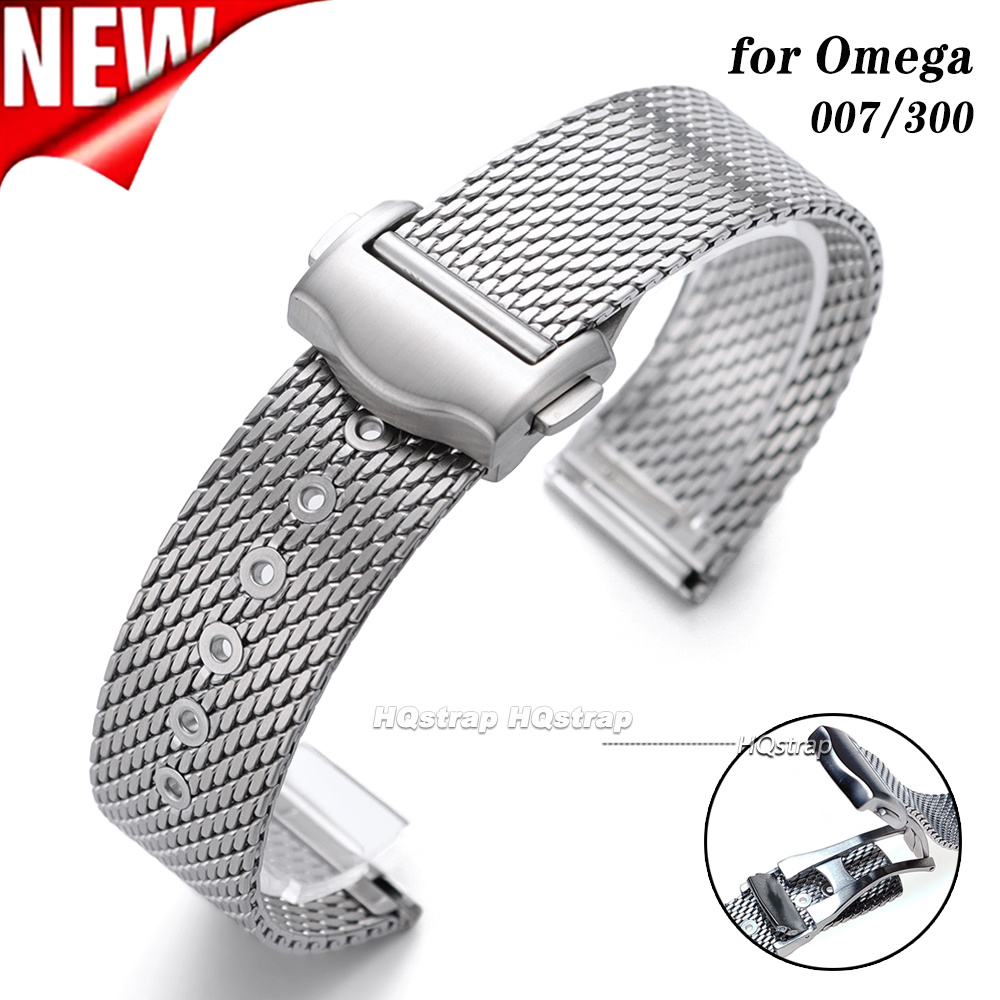 Stainless Steel Watch Strap 20 - Omega Watch Seamaster review and price