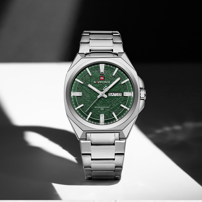 NAVIFORCE Men's Quartz Watch B - Patek Philippe Watch Nautilus review and price