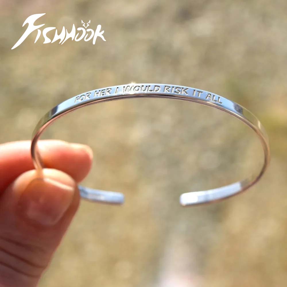 Couple Engrave Name Text Custo - Cuff Bangle Bracelet review and price