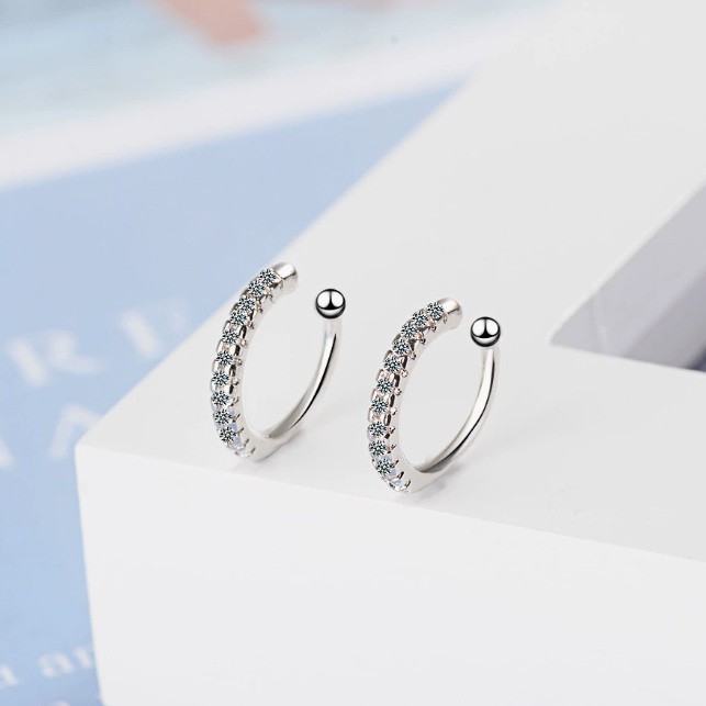 Genuine 925 Sterling Silver U- - Ear Cuff No Piercing review and price