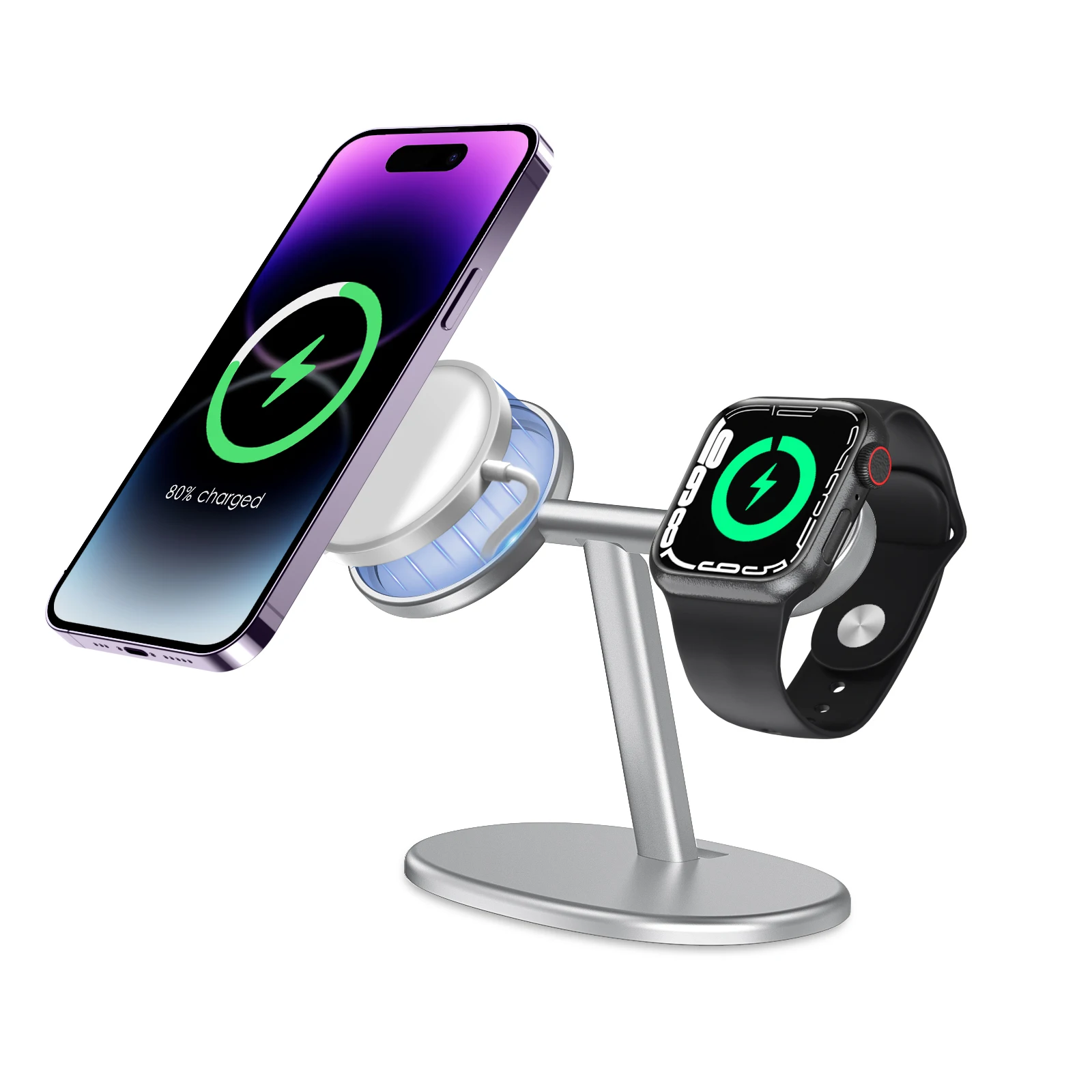 EWA 2-in-1 Desktop Phone Stand - Watches & Jewelry Repair Center Photos review and price