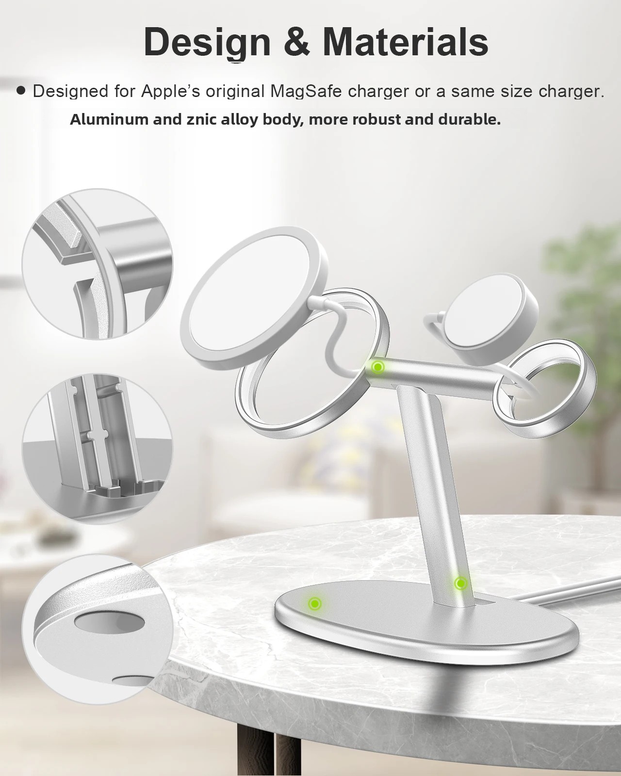 EWA 2-in-1 Desktop Phone Stand - Watches & Jewelry Repair Center Photos review and price