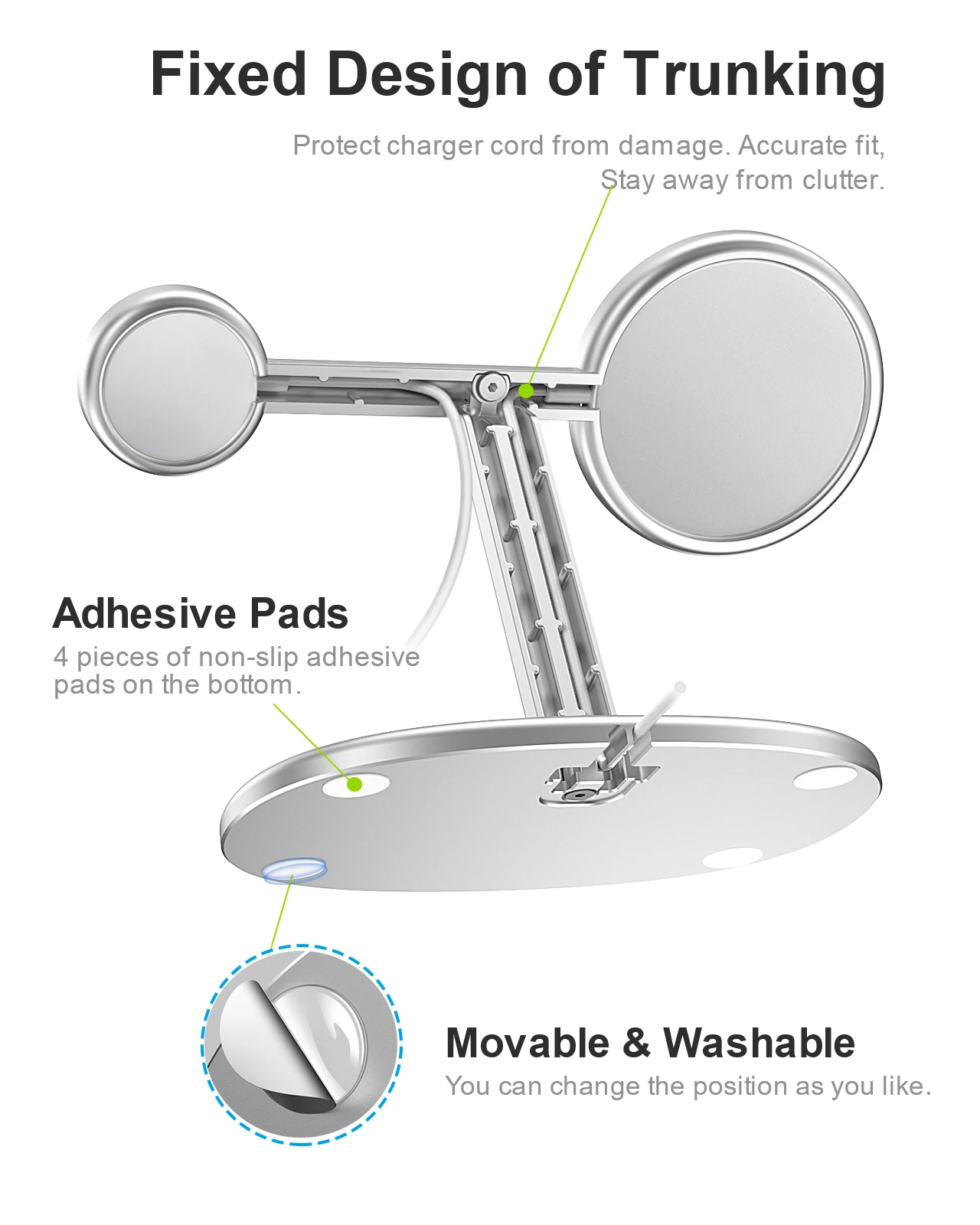 EWA 2-in-1 Desktop Phone Stand - Watches & Jewelry Repair Center Photos review and price