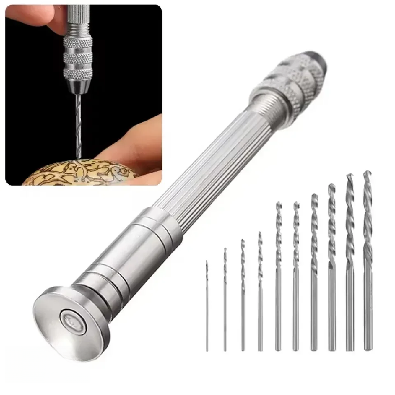 0.8-3.0mm Mini Hand Drill Wood - Watches & Jewelry Tsukiu review and price