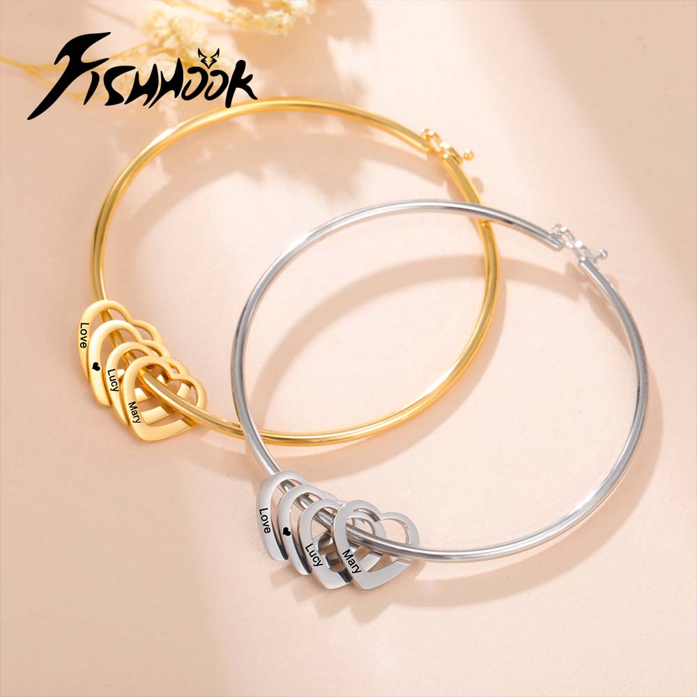 Couple Friend Sister Heart Nam - Cuff Bangle Bracelet review and price