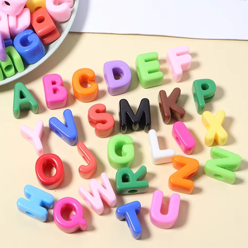 10pcs Large Hole Acrylic Beads - Jewelry Quotes review and price
