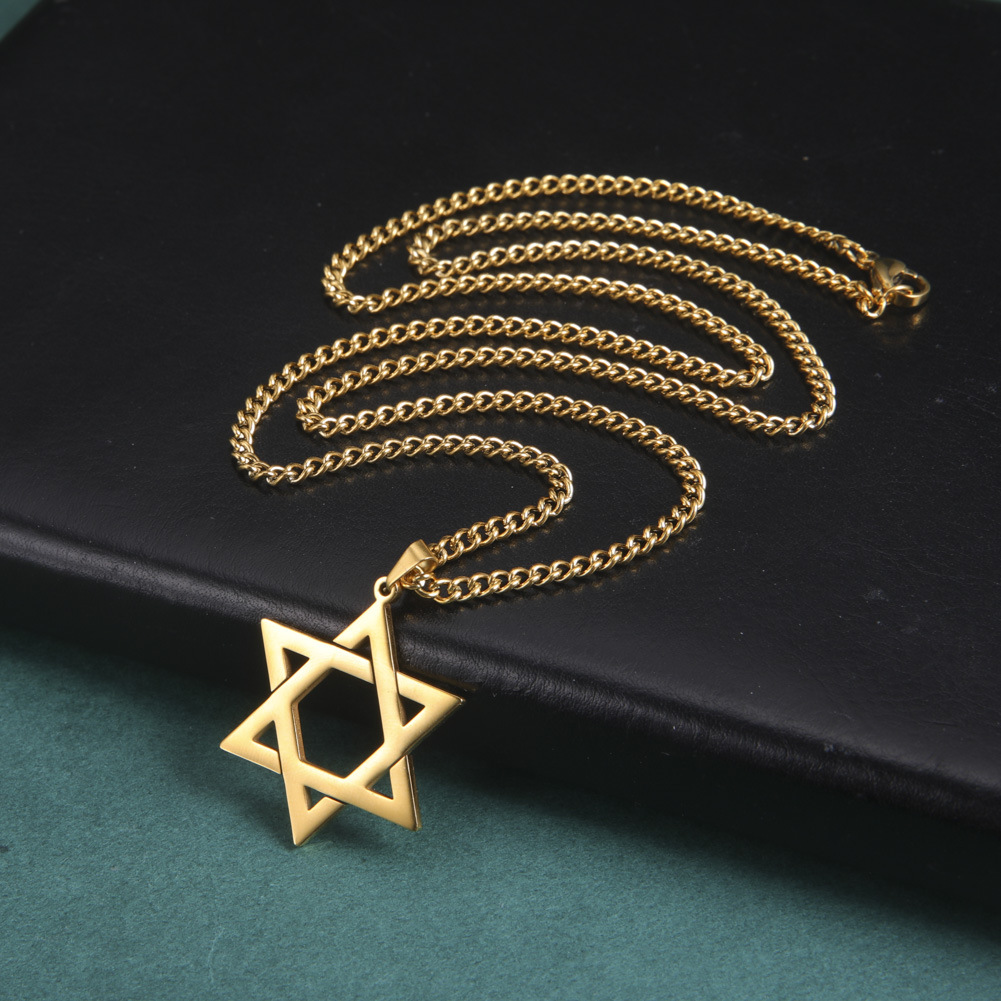 Stainless Steel Star of David  - Jewelry & Watches Spółka Z Ograniczoną Odpowiedzialnością review and price