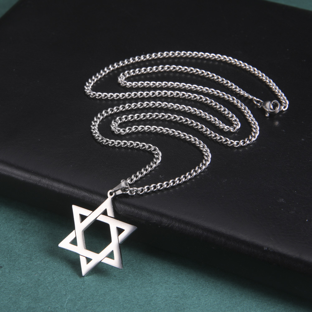 Stainless Steel Star of David  - Jewelry & Watches Spółka Z Ograniczoną Odpowiedzialnością review and price
