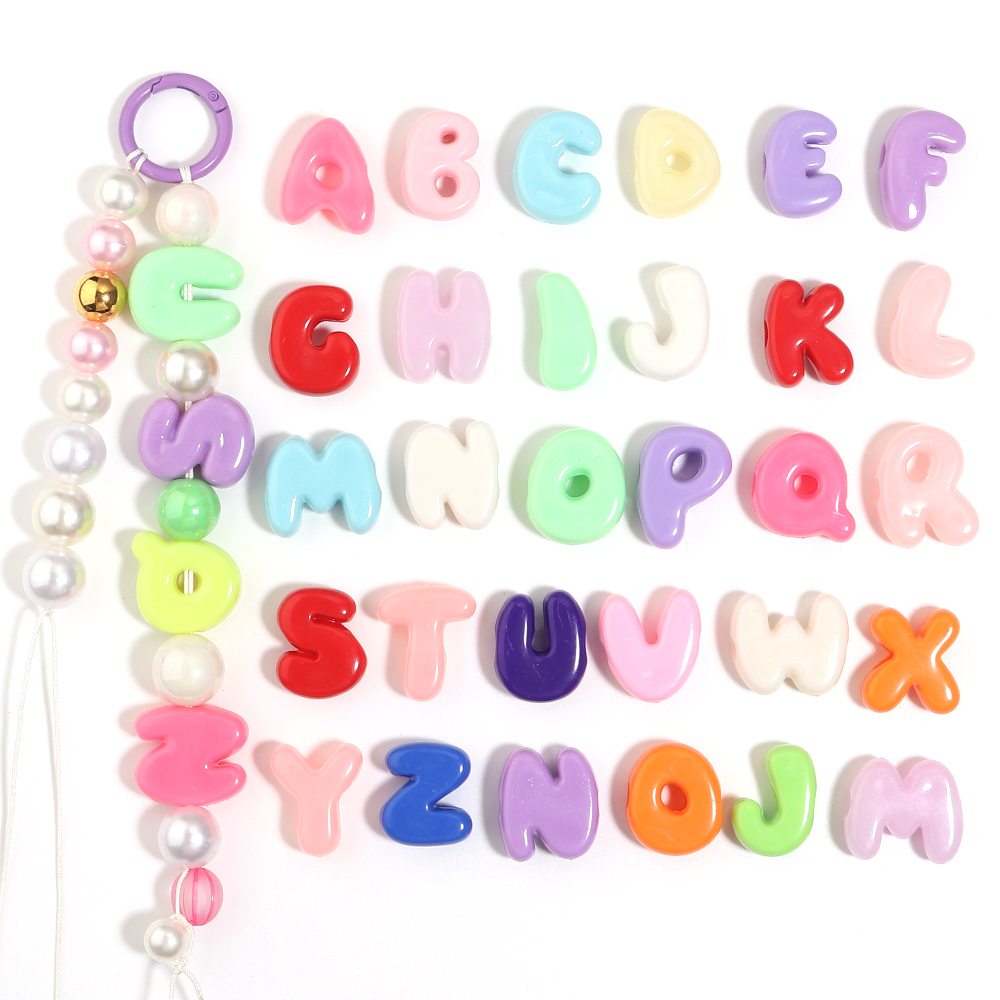 20-30pcs Acrylic English Alpha - Jewelry Quotes review and price